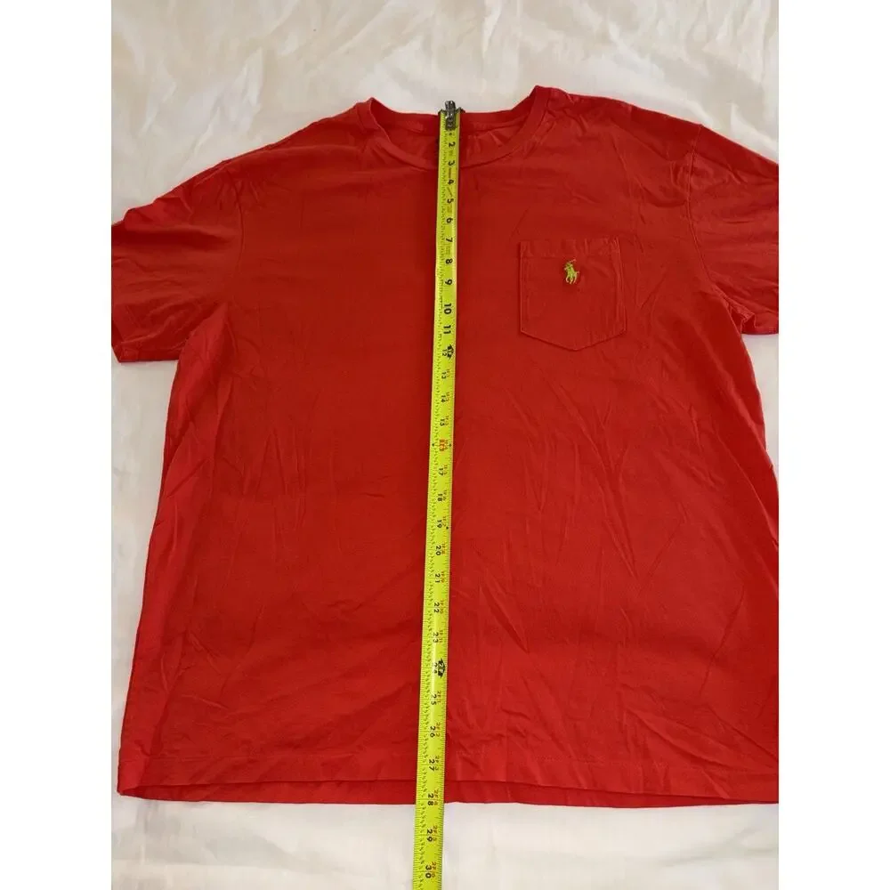 Men’s Red Polo Pony Rider Logo Large